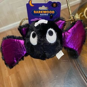 Brand New Jmle Bat Halloween Dog With Squeaker